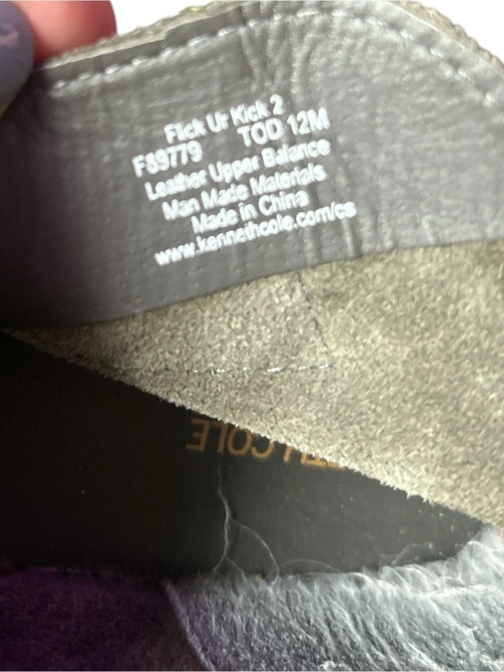Kenneth Cole Reaction Boys Fick Ur Kick 2 Brown Boots Olive Green Suede